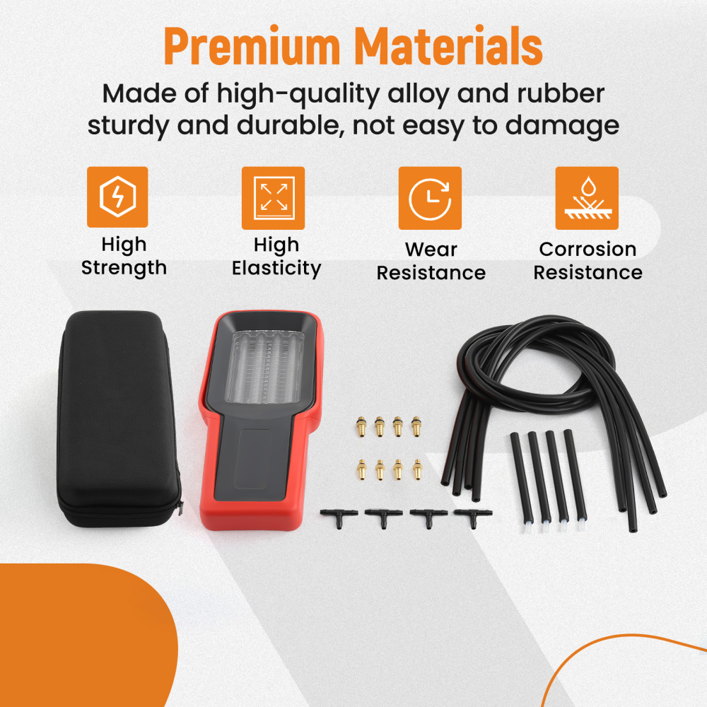 Universal 4-Cylinder Carburetor Synchronizer for Motorcycle Carb Balancer Gauge