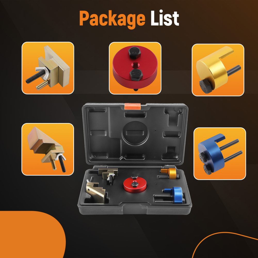 Auxiliary Stretch Belt Removal Installation Tool Set compatible for Mazda Ford BMW