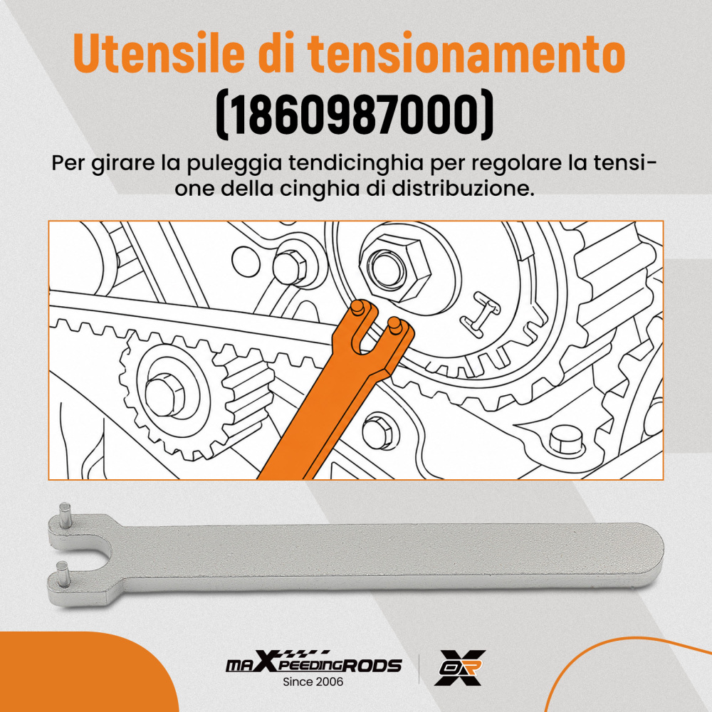 Allineamento Albero Motore compatibile per Lancia Delta 2010-2015 198A7.000