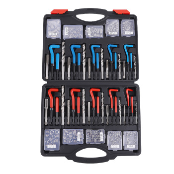 320PCS Thread Repair Kit SAE and Metric Rethreading Tool Kit M5M6M8 M10 M12