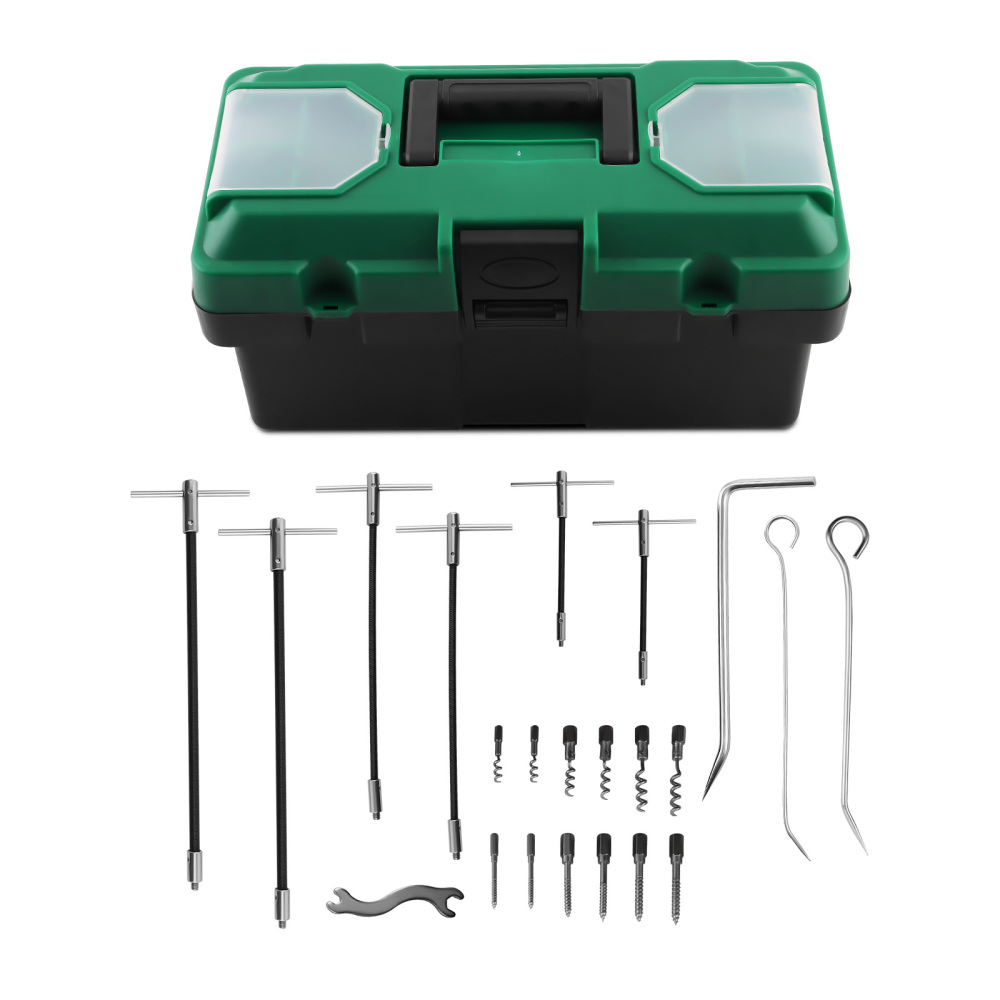 23pcs Flexible Stainless Steel Packing Tool Set Packing Extractor Set Kit New