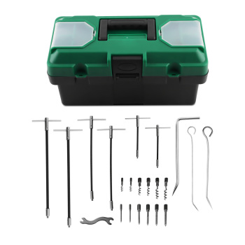 23pcs Flexible Stainless Steel Packing Tool Set Packing Extractor Set Kit New