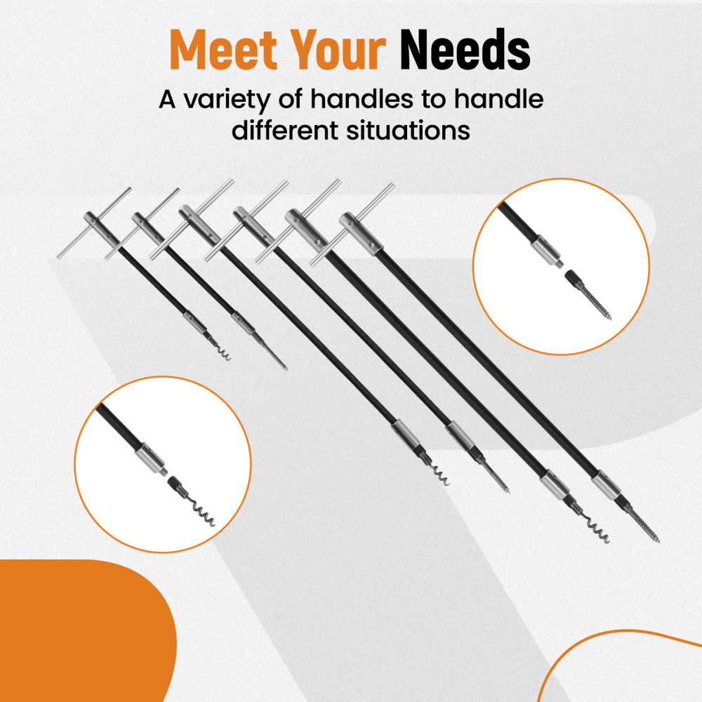 23pcs Flexible Stainless Steel Packing Tool Set Packing Extractor Set Kit New