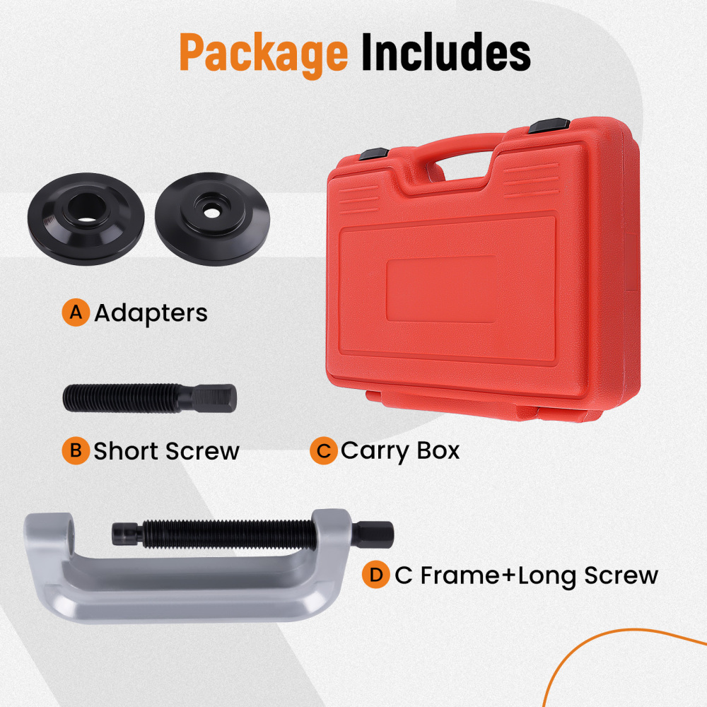 Universal Ball Joint Separator Tool and Removal Adapters Kit For Suv Pickup