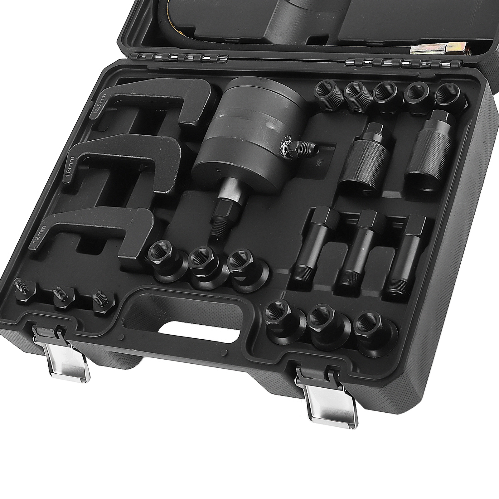 Kit Estrattore Pneumatico Per Iniettori Diesel - Con Valigia E 3 Adattatori Compatibile Con Bosch Delphi Denso Siemens - Foto 2