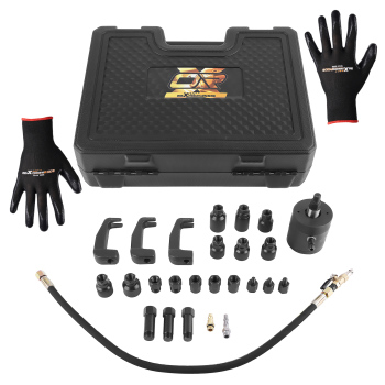 24 pezzi strumento estrattore aria compressa per iniettori estrattore iniettore