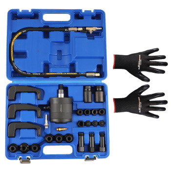24pcs Outil dextraction pneumatique Pour injecteur Extracteur dinjecteur