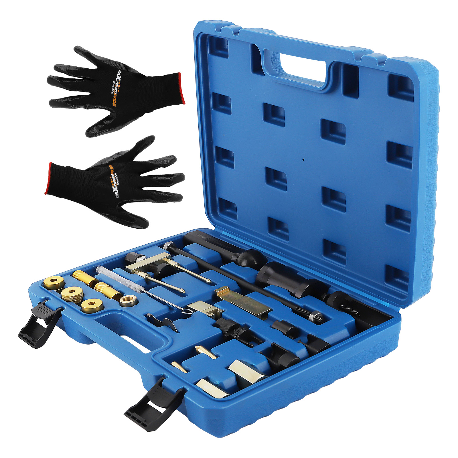 Fuel Injector Puller Removal Set Seal Installer Service Tool Kit compatible for Audi VW