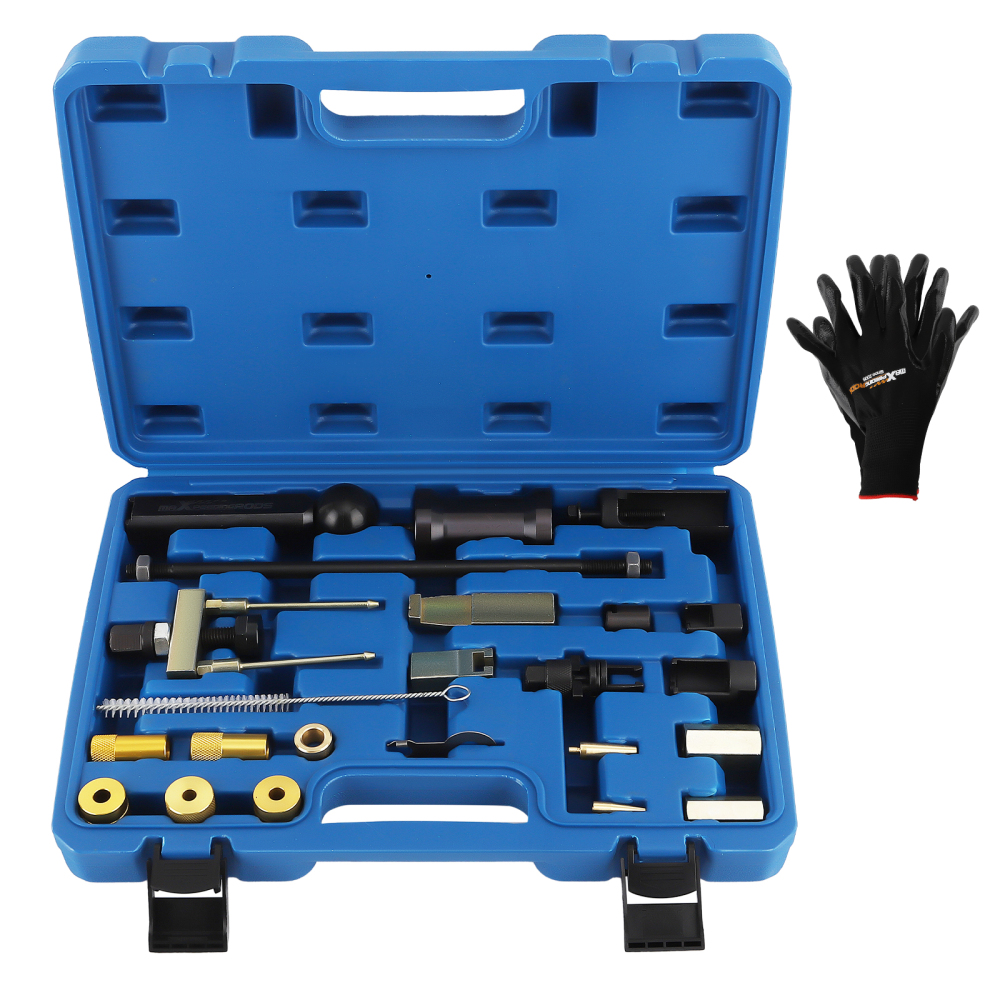 Fuel Injector Puller Removal Set Seal Installer Service Tool Kit compatible for Audi VW