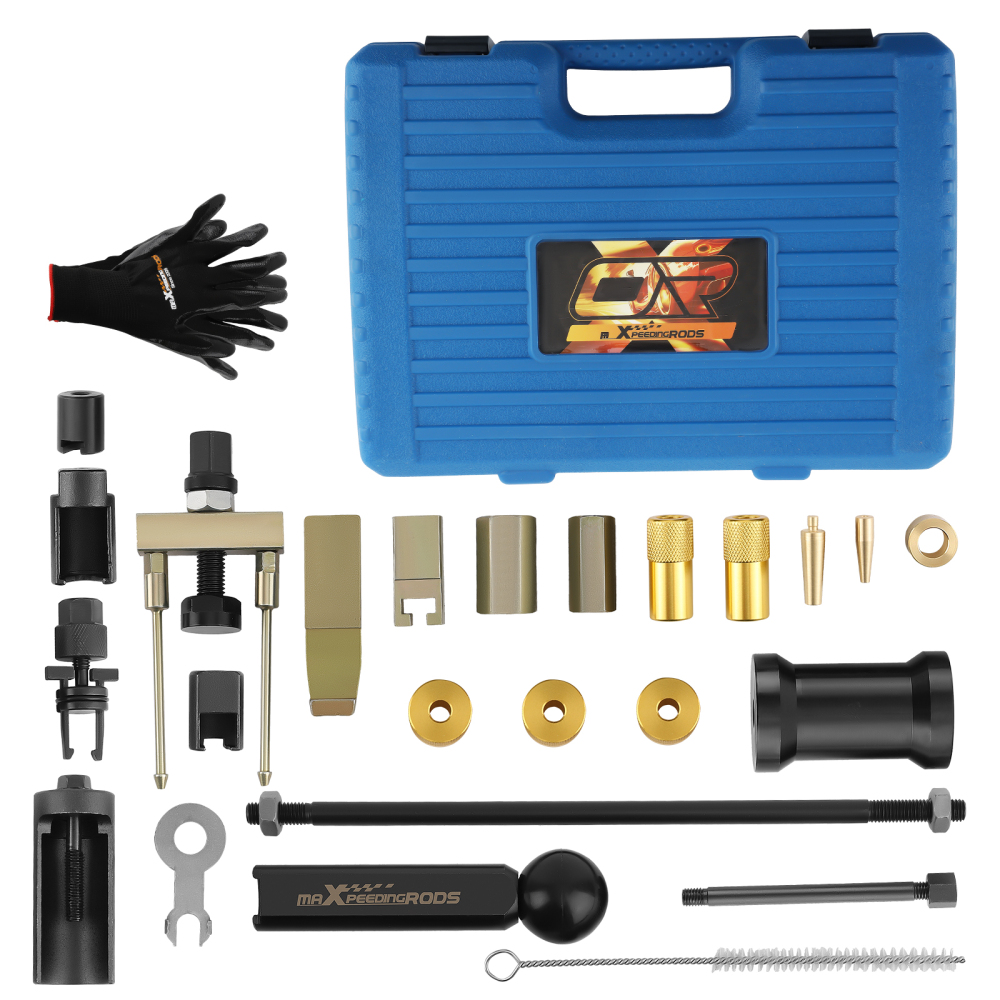 Fuel Injector Puller Removal Set Seal Installer Service Tool Kit compatible for Audi VW