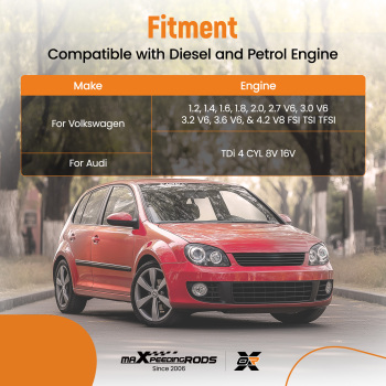 Fuel Injector Puller Removal Set Seal Installer Service Tool Kit compatible for Audi VW