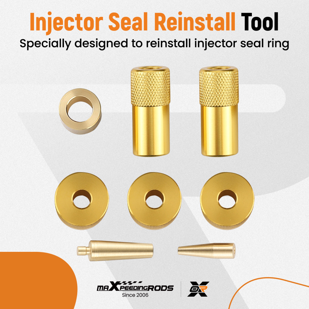 Fuel Injector Puller Removal Set Seal Installer Service Tool Kit compatible for Audi VW