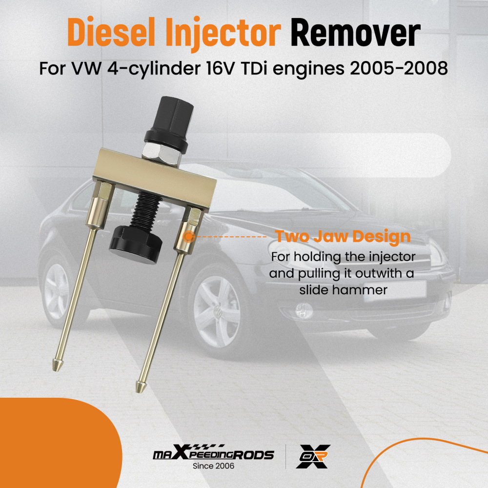 Fuel Injector Puller Removal Set Seal Installer Service Tool Kit compatible for Audi VW