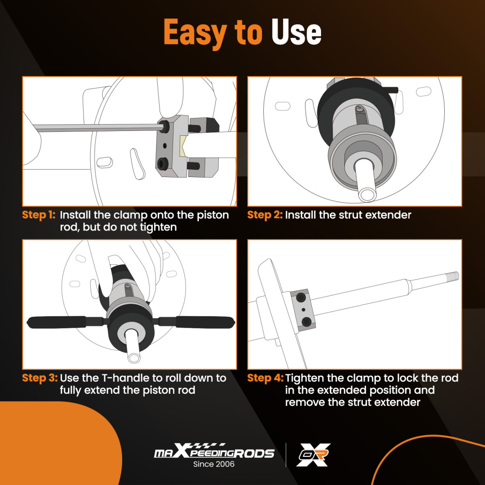 7PCS UNIVERSAL EXPANDER TOOL SET FOR MACPHERSON STRUT 5791 6270
