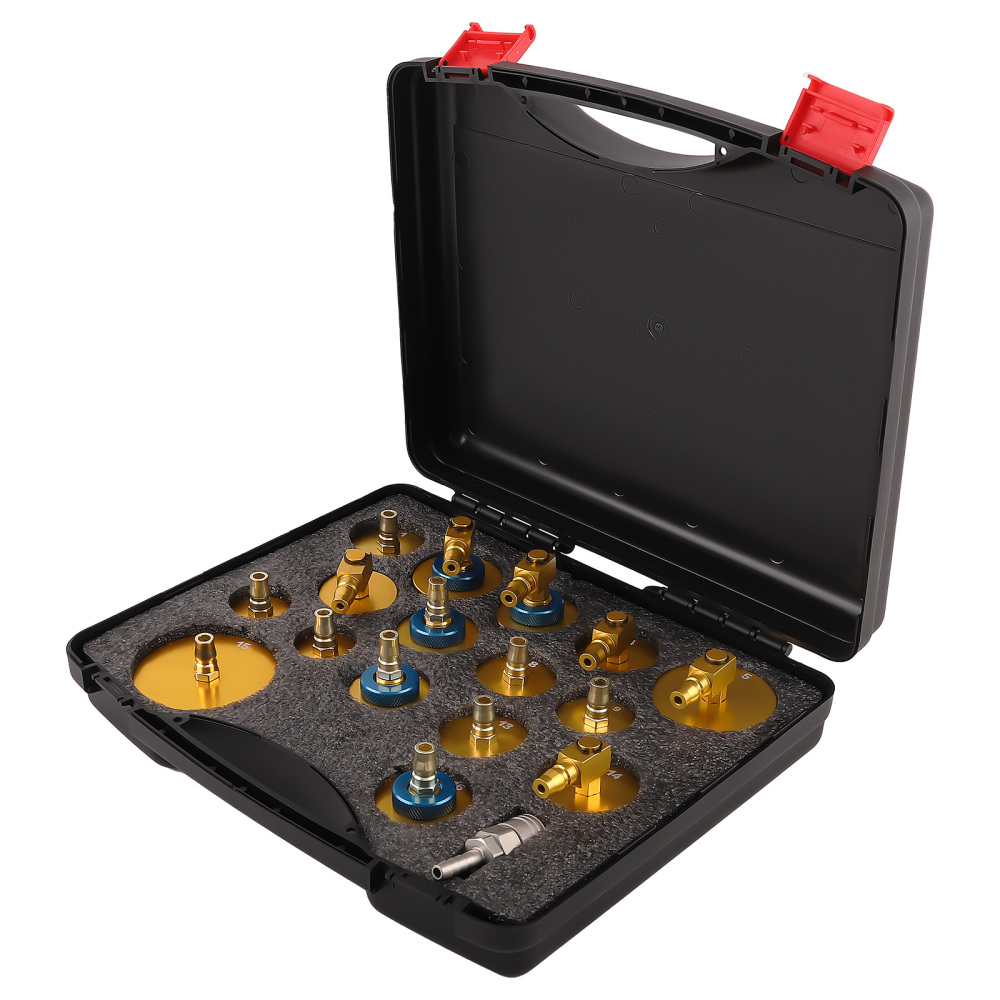 17* Brake Master Cylinder Bleeder Adaptors Set Brake Fluid Bleeder Adapter Kit