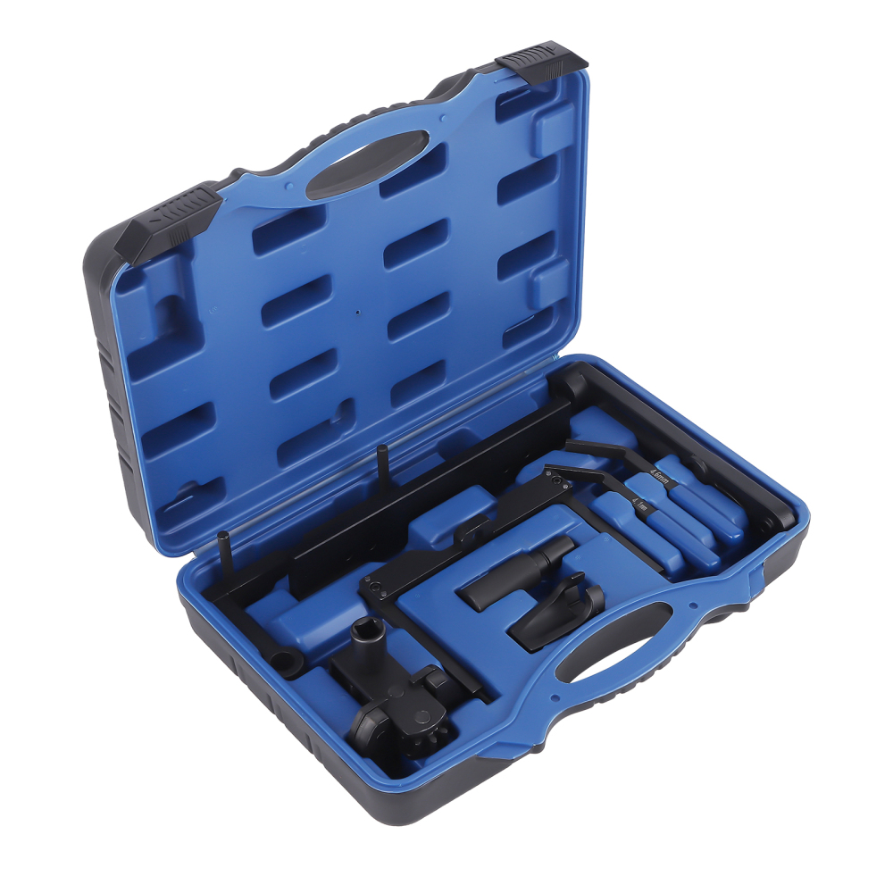 9PCS Engine Timing Tool Kit for Detroit Diesel DD15 DD13 with Storage compatible for Case