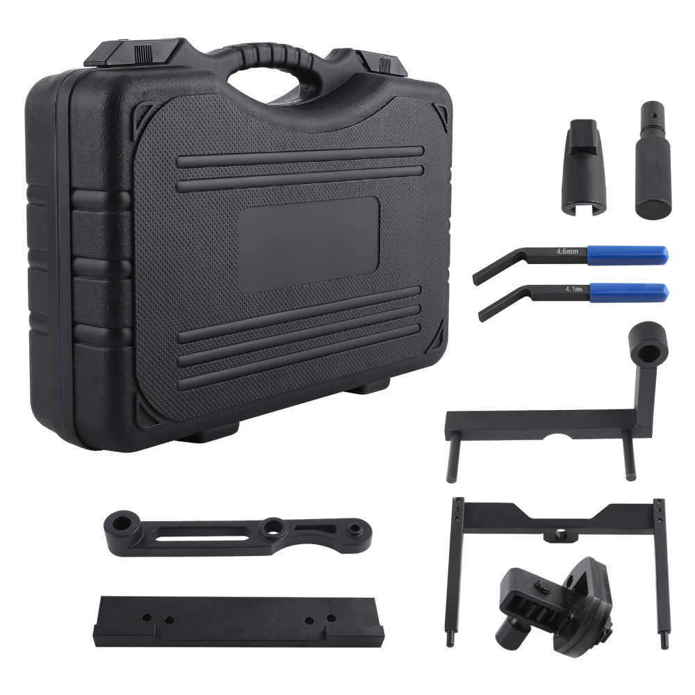 9PCS Engine Timing Tool Kit for Detroit Diesel DD15 DD13 with Storage compatible for Case