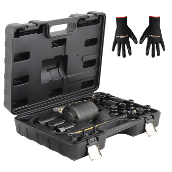 Diesel Injector Puller Pneumatic Injector Extractor Puller Tool Kit  19 Adapters