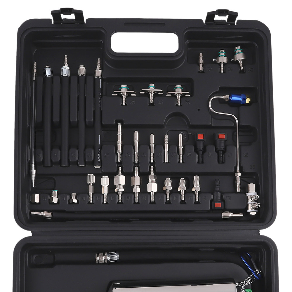 Petrol Fuel Injector Tester Cleaner Non-Dismantle Fuel System Cleaning Tool Kit