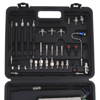 Petrol Fuel Injector Tester Cleaner Non-Dismantle Fuel System Cleaning Tool Kit