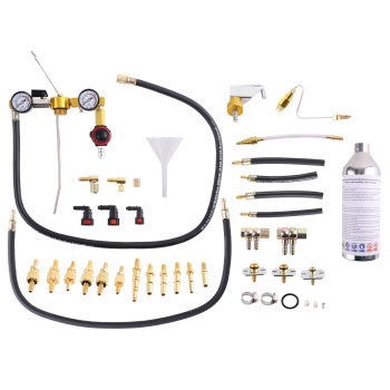 Automotive No-Dismantle Fuel Injector Cleaner Kit Fuel System Cleaning Tool Set