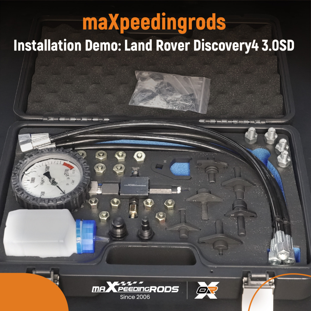 Kit tester alta pressione Master Common Rail Diesel + tubo iniettore grezzo