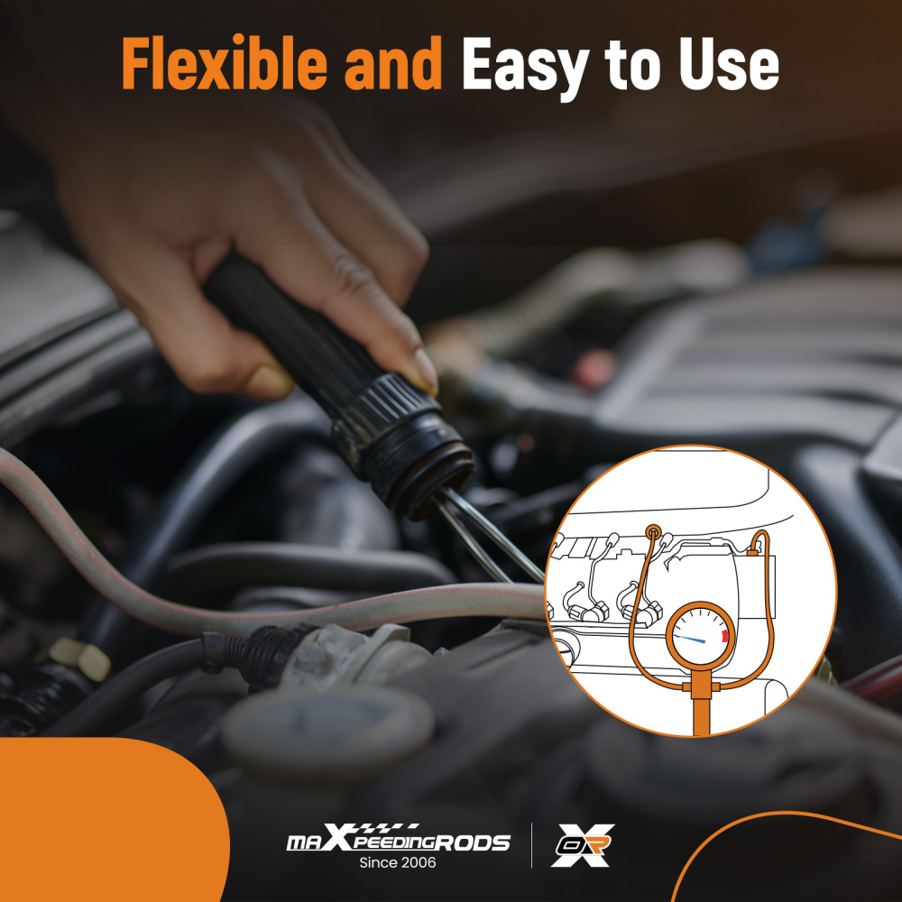 Master Common Rail Diesel High Pressure Tester Kit + Injector Pipe Blanks