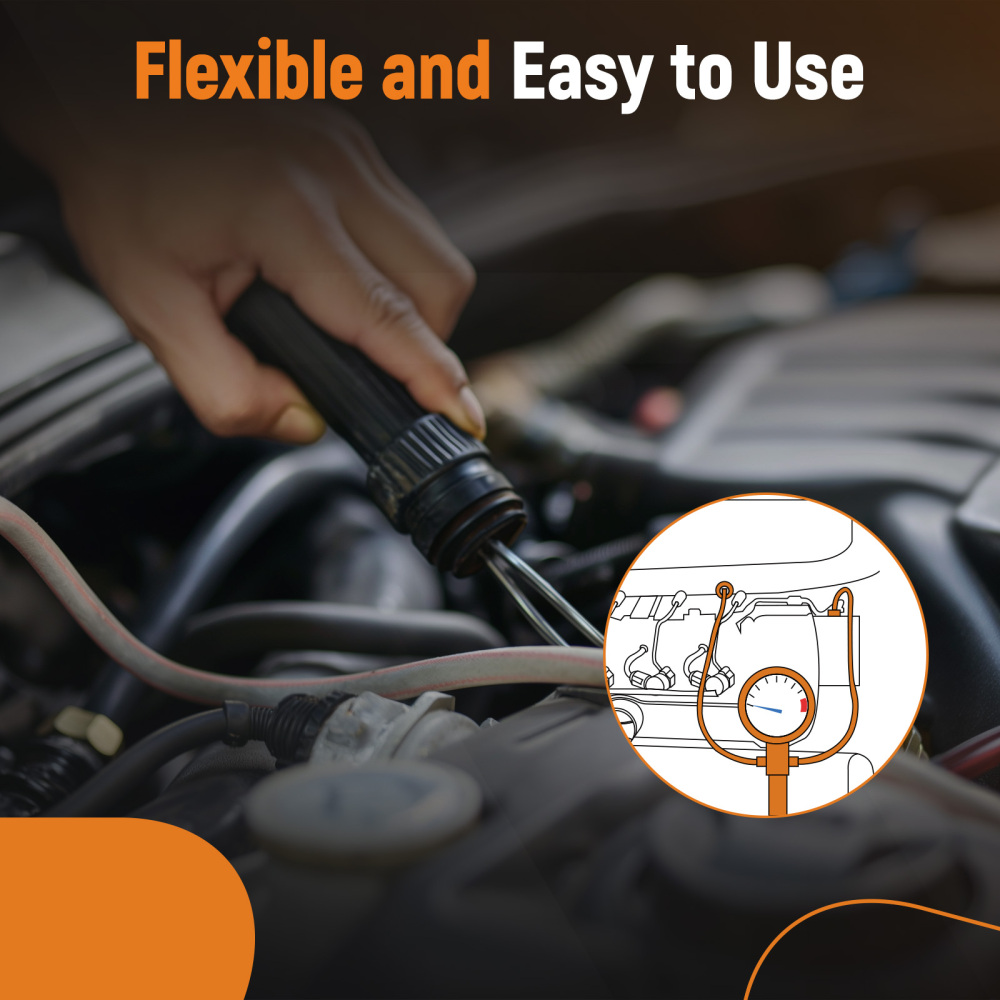 Master Common Rail Diesel High Pressure Tester Kit + Injector Pipe Blanks