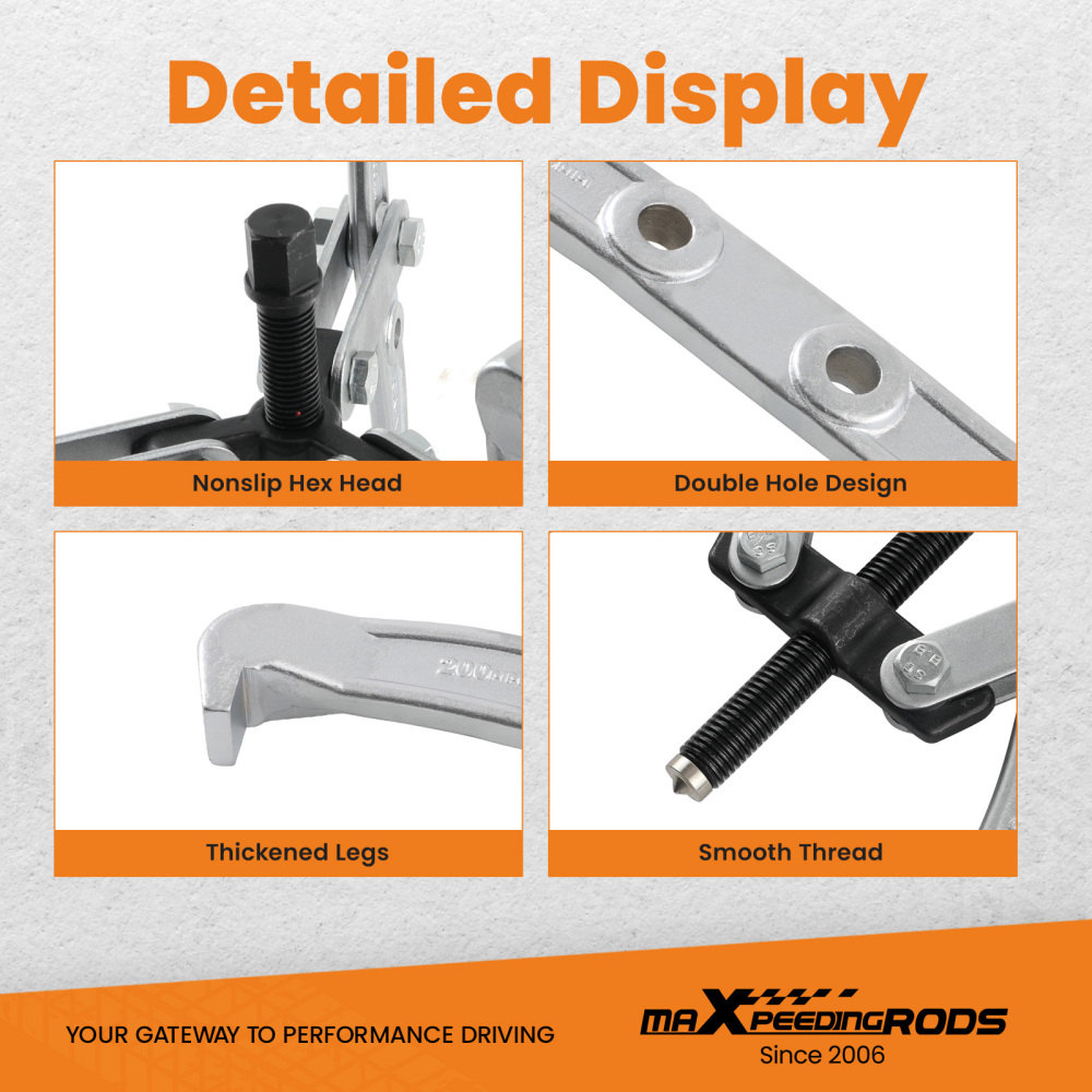 Gear Hub Pulley Puller Bearing Separator 23 Jaw 3 4 6 8 Gear Puller Set