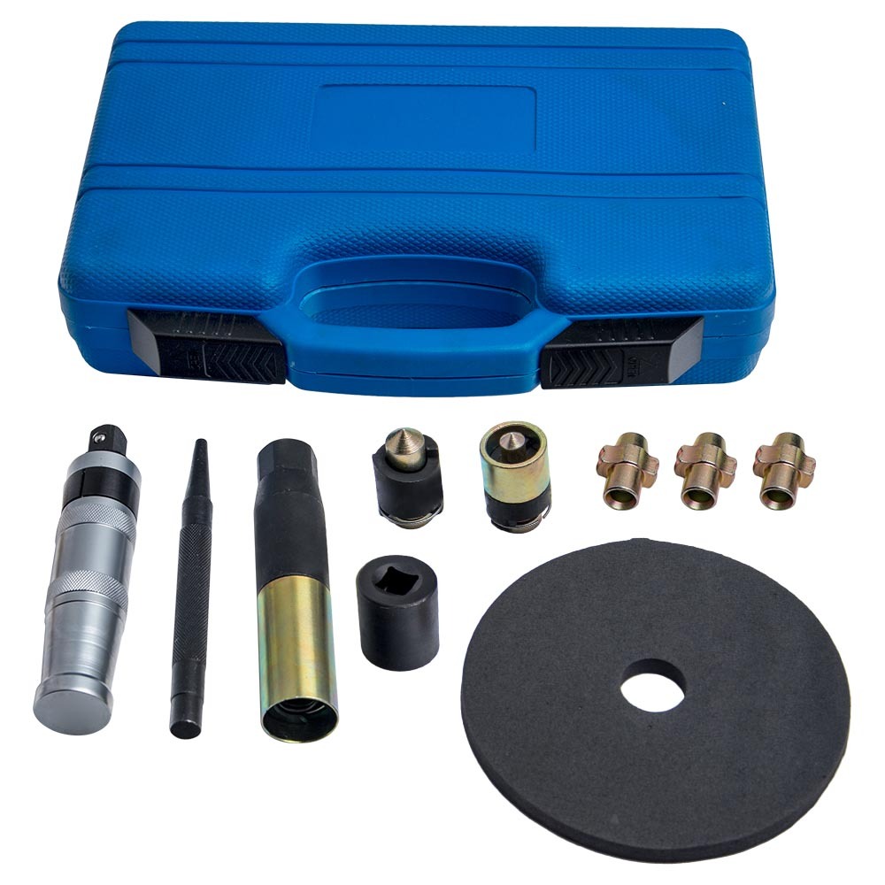 Universal Locking Wheel Nut Removal Master Tool Kit Removes Spin Locking Nut