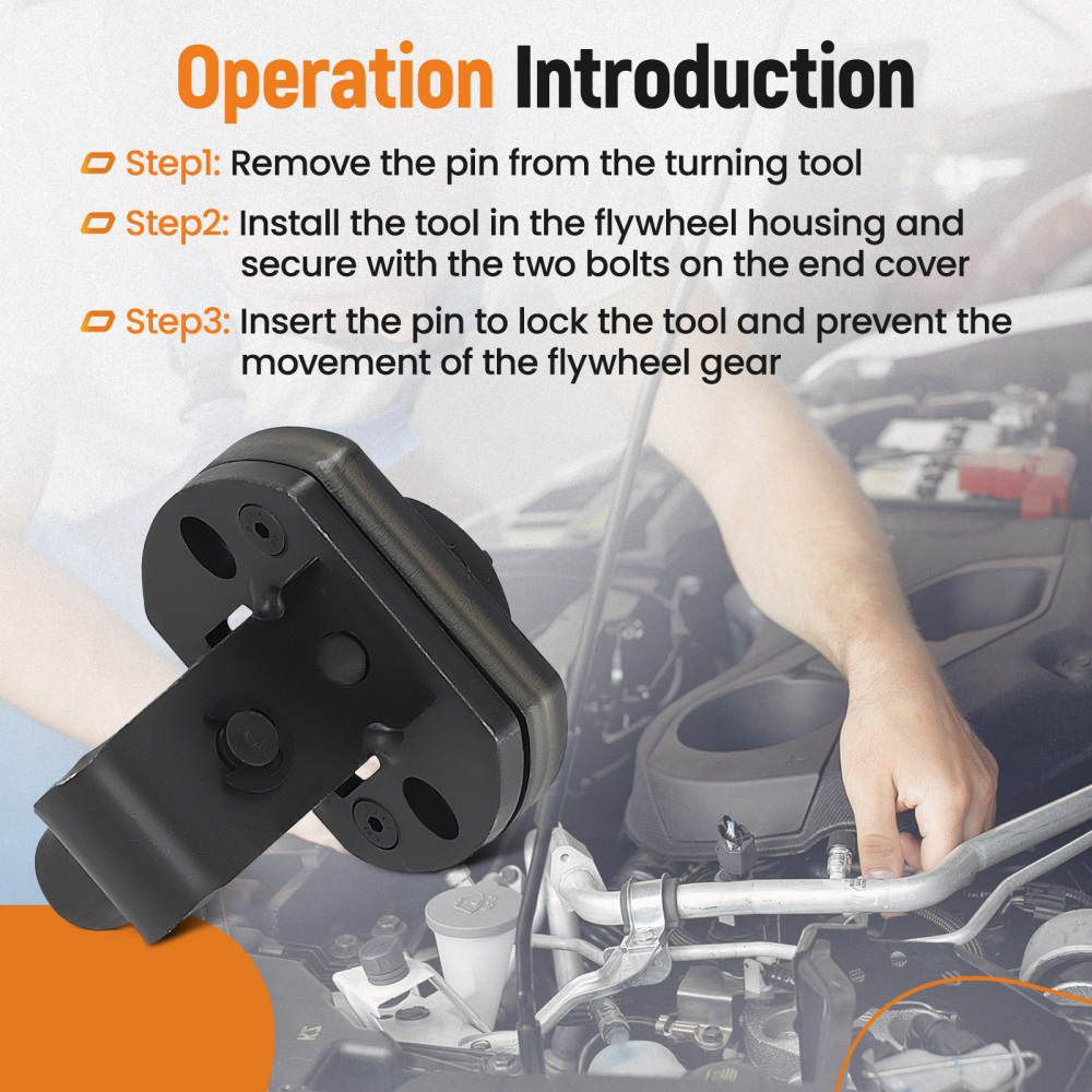 Engine Barring Tool for Detroit Diesel DD13 DD15 DD16 MBE4000 MBE900 J-4639