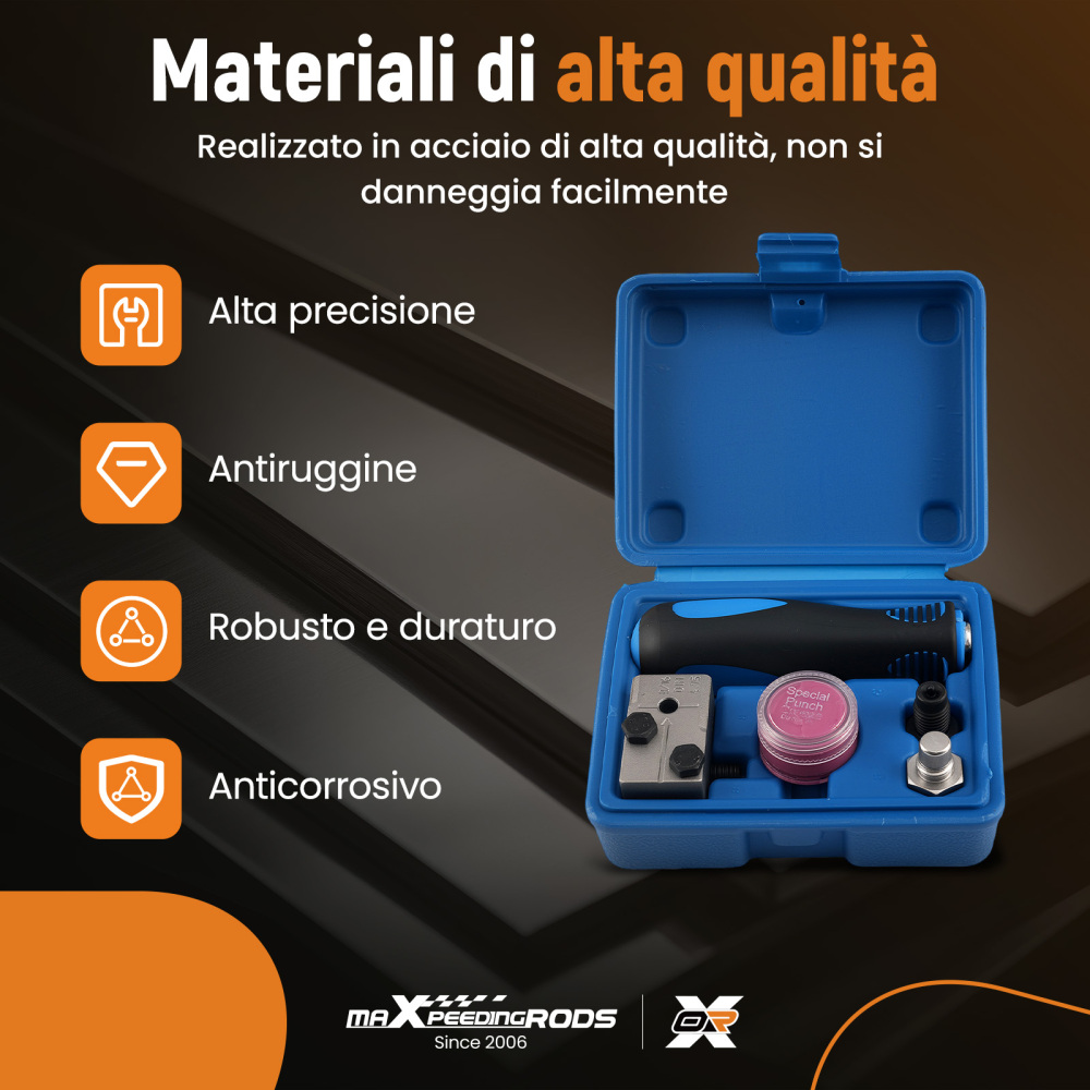 Bordatrice Professionale Tubi Freno 4,75mm Acciaio for Officina Auto