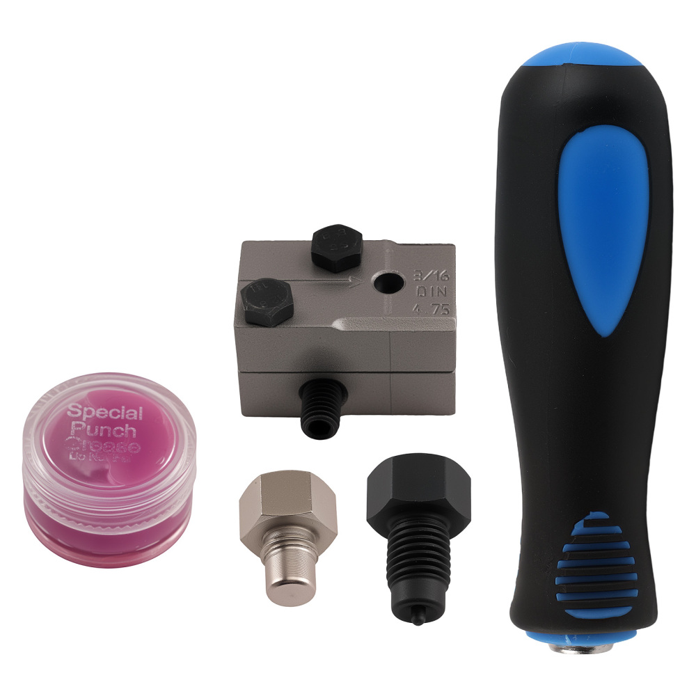 Professional Brake Pipe compatible for Mini Flaring Tool for 4.75mm DIN Brake Line Pipe 3/16in