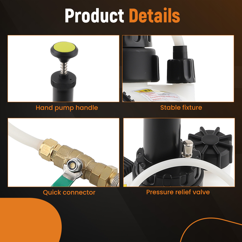 3L ATF Oil Pump System Tool compatible for Ford Mercedes BMW Transmission Fluid Filler Kit