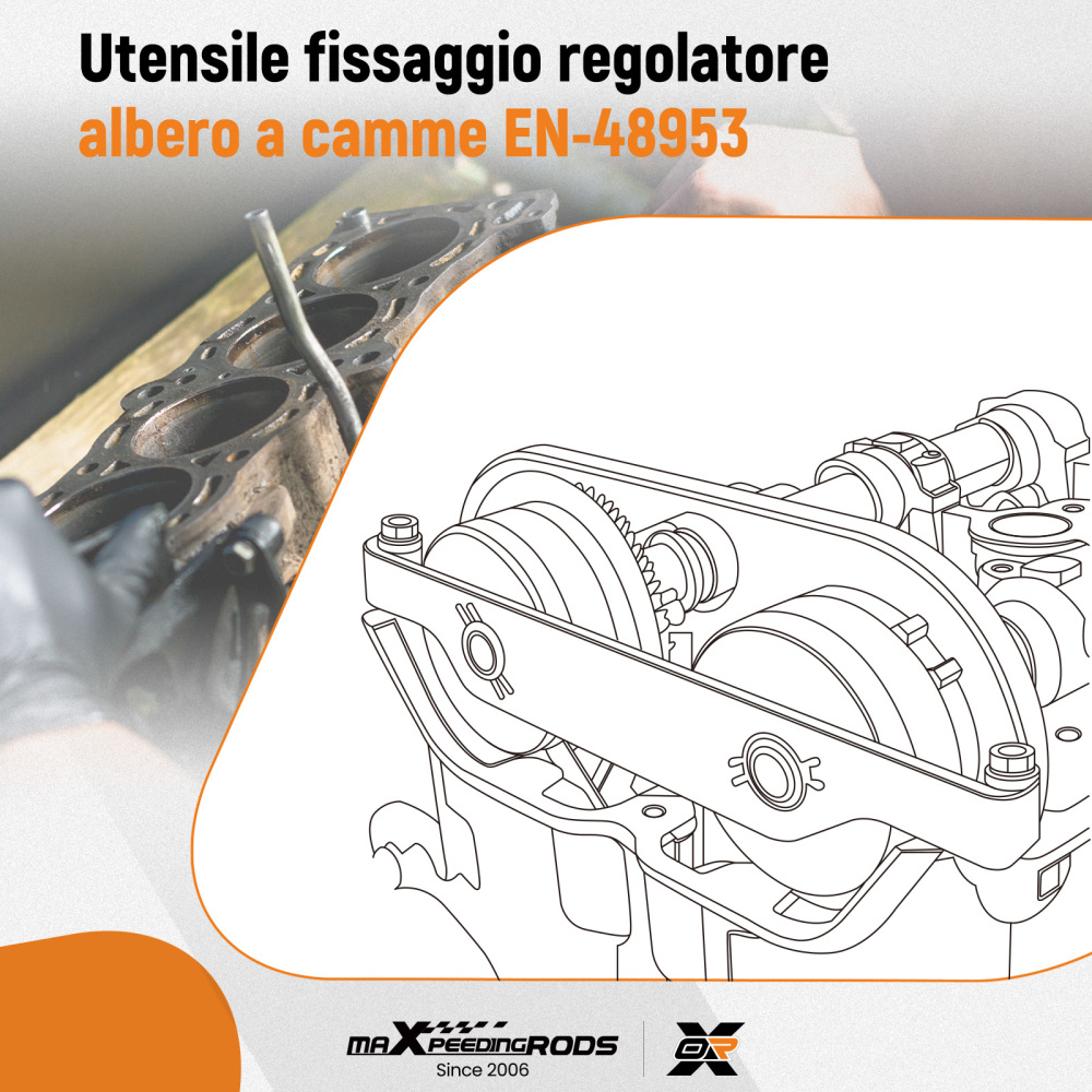 Kit Fasatura Distribuzione compatibile per Saab 9-5 2.0L T-Bi A20NHT EN-48585 EN-45027