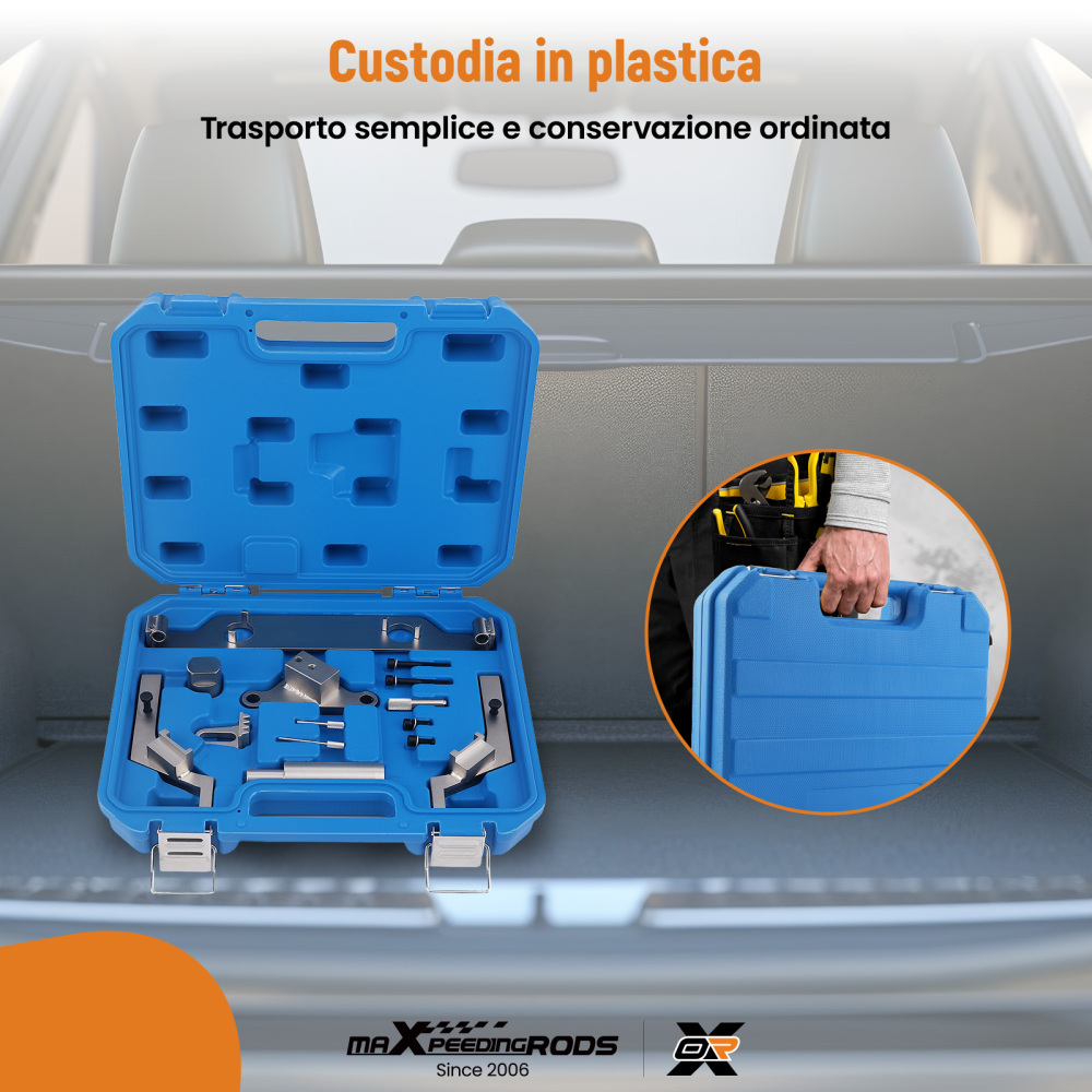 Kit Fasatura Distribuzione compatibile per Saab 9-5 2.0L T-Bi A20NHT EN-48585 EN-45027
