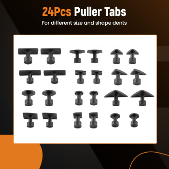 Car Dent Repair and Metal Surface Dent Removal 2 in 1 Dent Puller 24 Glue Puller