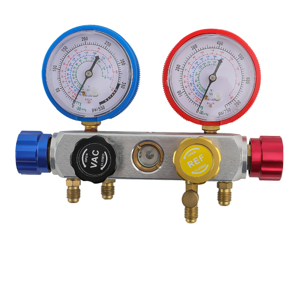 Air Conditioning compatible for AC Diagnostic A/C Manifold Gauge Tool Set Refrigeration 