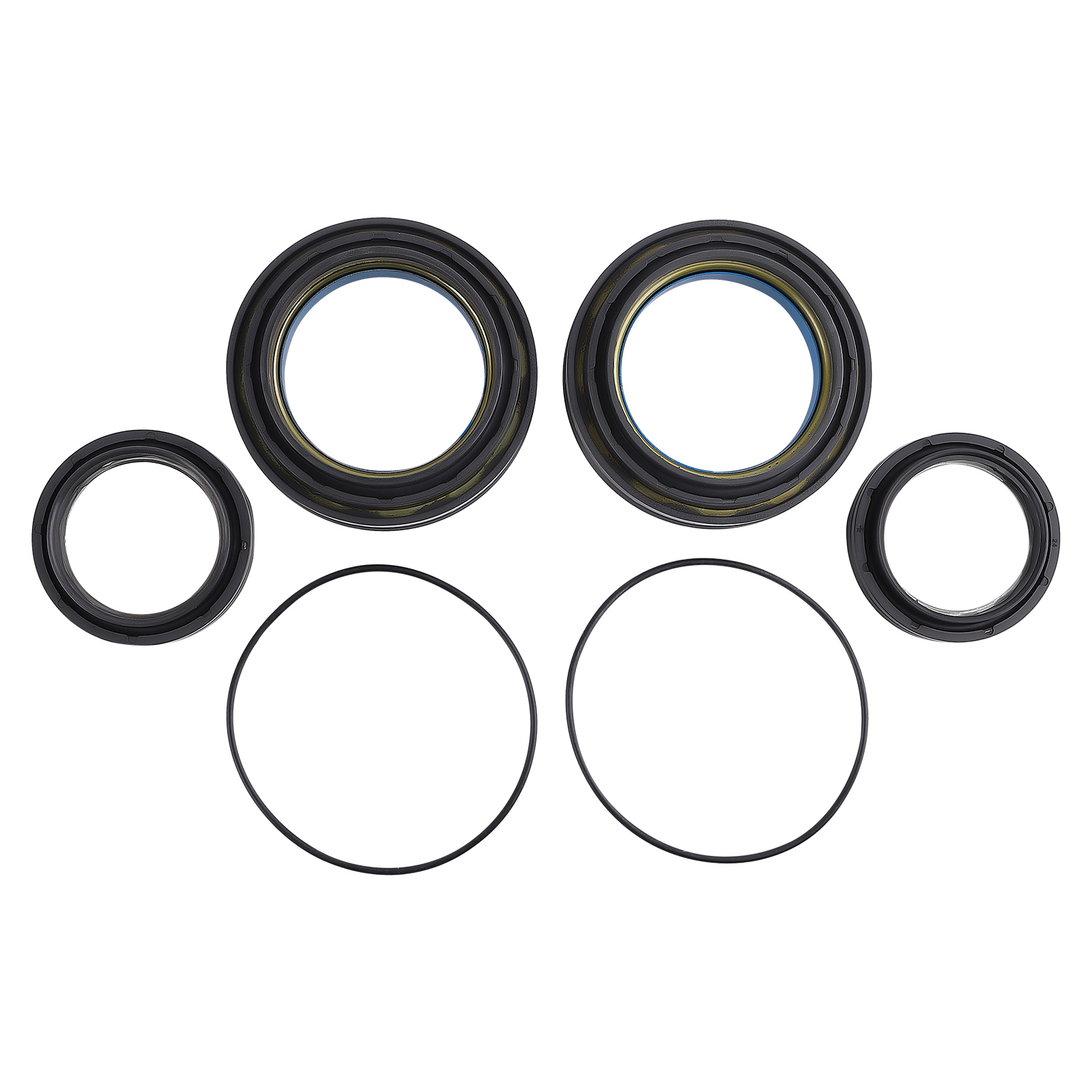 Front Axle Knuckle Tube Seal Kit compatible for ford Super Duty F250 F350 F450 F550 50381