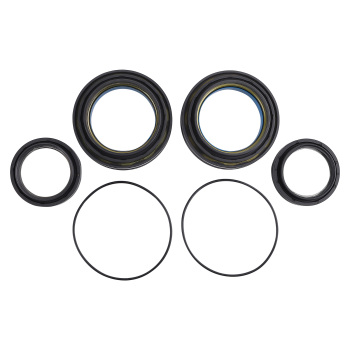 Front Axle Knuckle Tube Seal Kit compatible for ford Super Duty F250 F350 F450 F550 50381