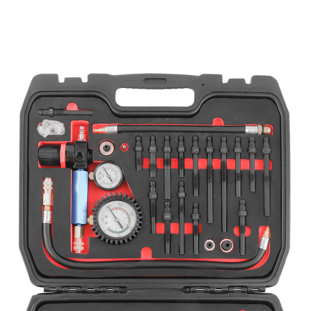 Compression Tester Pressure Loss Tester Diesel Petrol Engines Tester 50 Bar