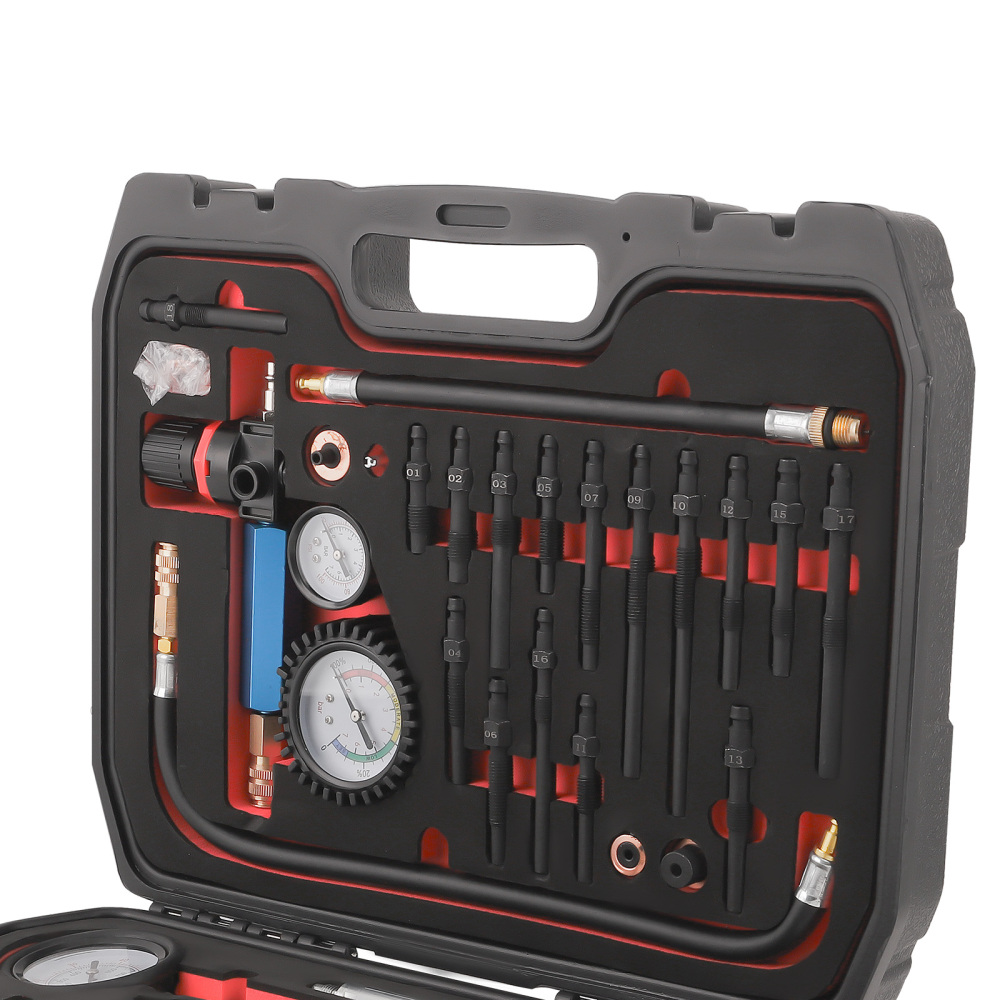 Compression Tester Pressure Loss Tester Diesel Petrol Engines Tester 50 Bar