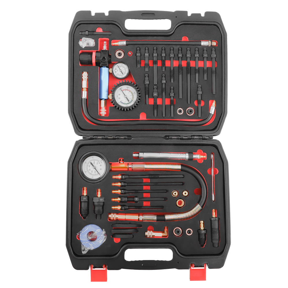 Compression Tester Pressure Loss Tester Diesel Petrol Engines Tester 50 Bar