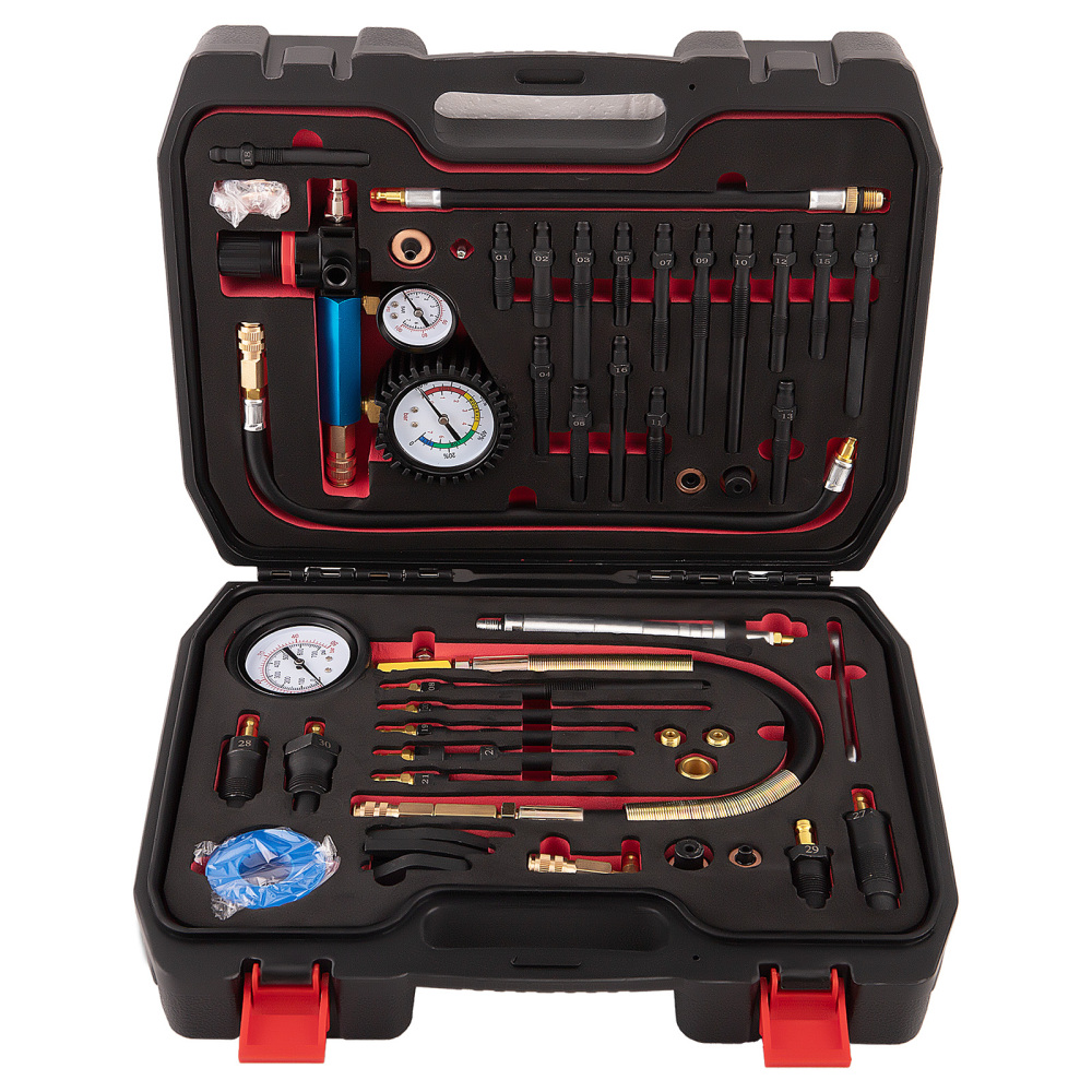 Compression Tester Pressure Loss Tester Diesel Petrol Engines Tester 50 Bar