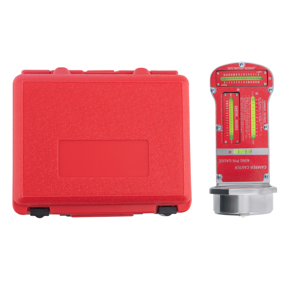 Camber, Castor,Kingpin Inclination Wheel Alignment Gauge w/ Magnetic Adapter