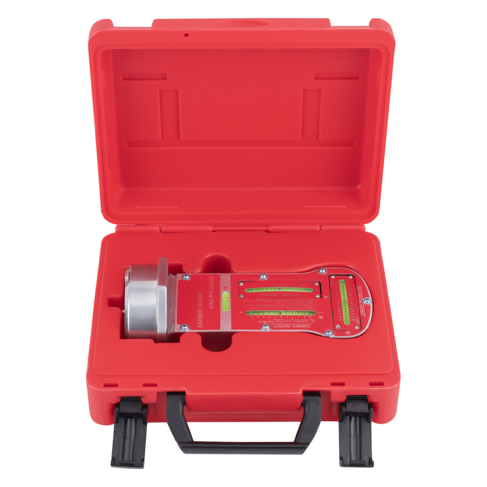 Camber, Castor,Kingpin Inclination Wheel Alignment Gauge w/ Magnetic Adapter