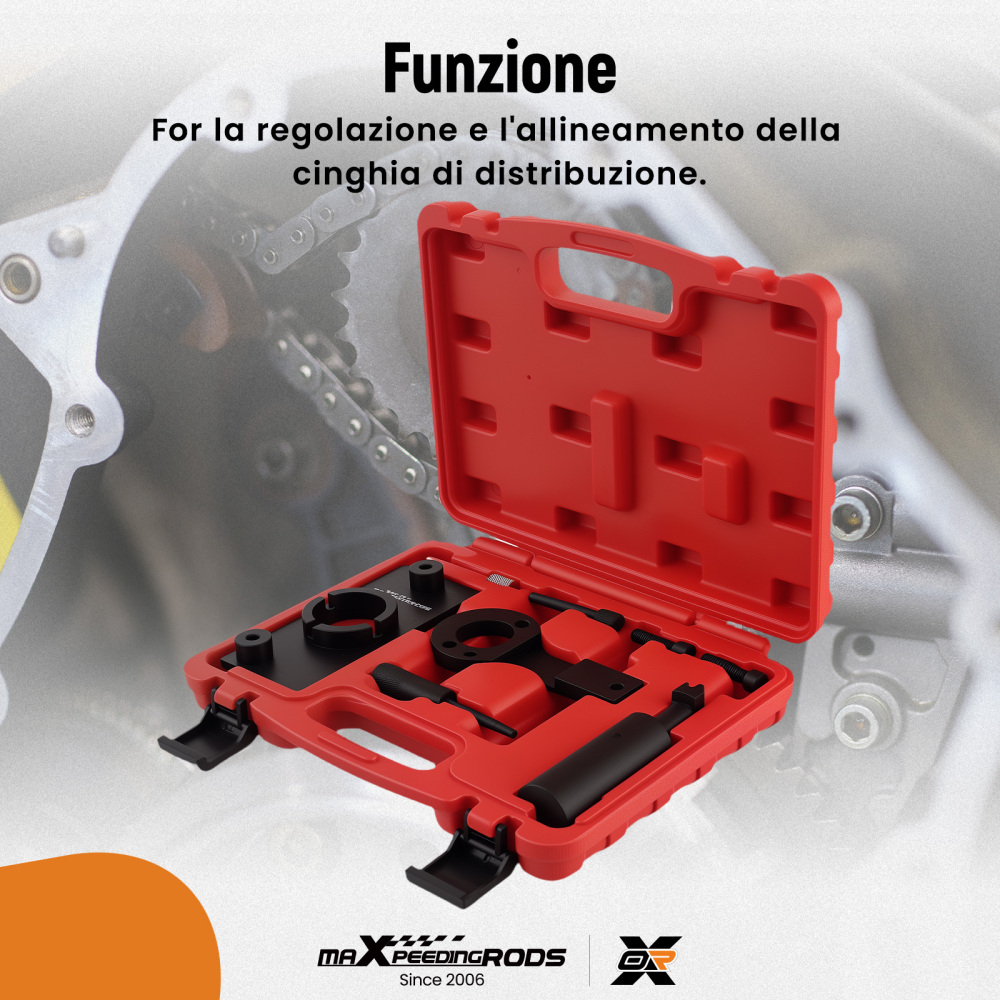 Kit Attrezzi Bloccaggio compatibile per Opel Insignia 2.0 CDTi EcoFLEX 2014-17 EN51413-2