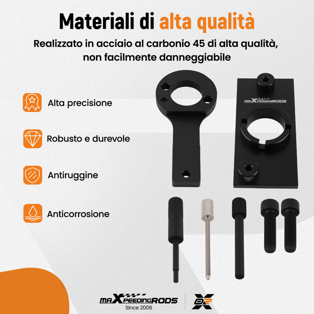 Kit Attrezzi Bloccaggio compatibile per Opel Insignia 2.0 CDTi EcoFLEX 2014-17 EN51413-2