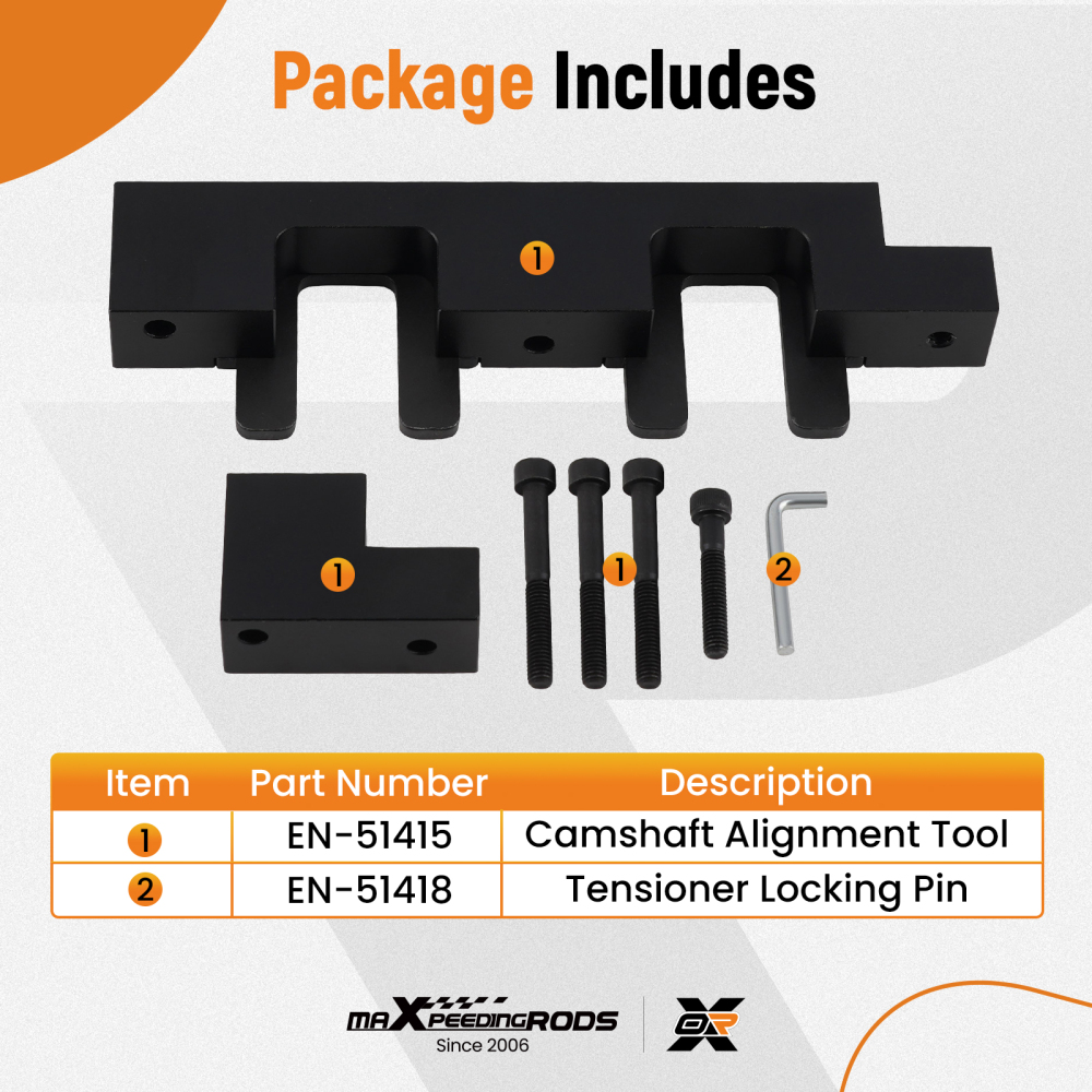 Engine Timing Chain Locking Tool Kit compatible for Vauxhall Opel 2.0 CDTi