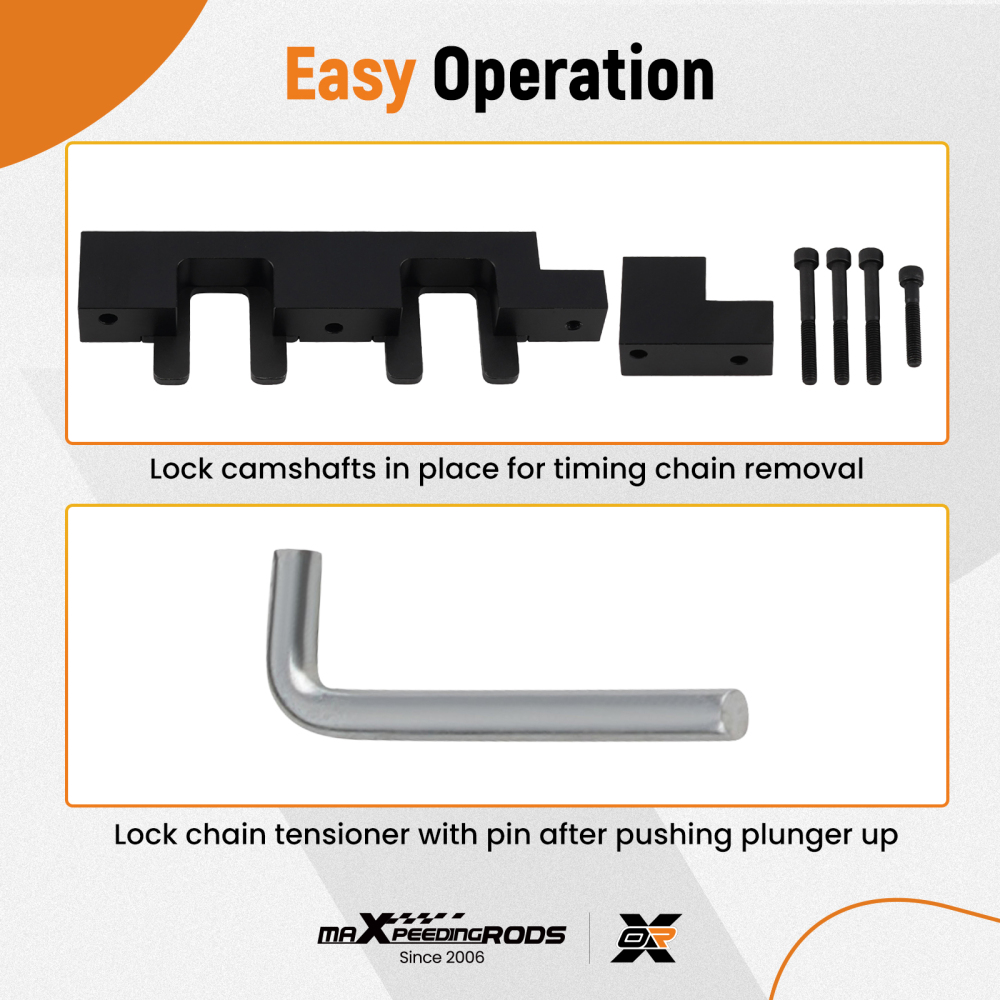 Engine Timing Chain Locking Tool Kit compatible for Vauxhall Opel 2.0 CDTi